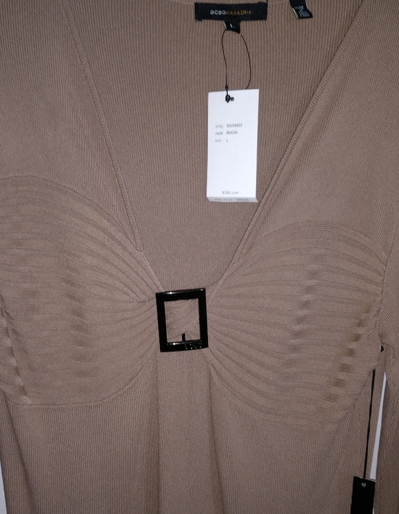 BCBG Max Azria Knit Dresses with Front Detail - Picture 2 of 8